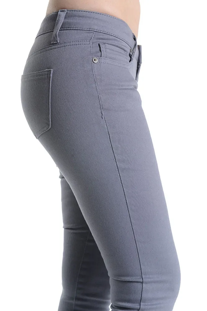Women's Skinny Fit Twill Pants sold by G-Style USA product image thumbnail 5