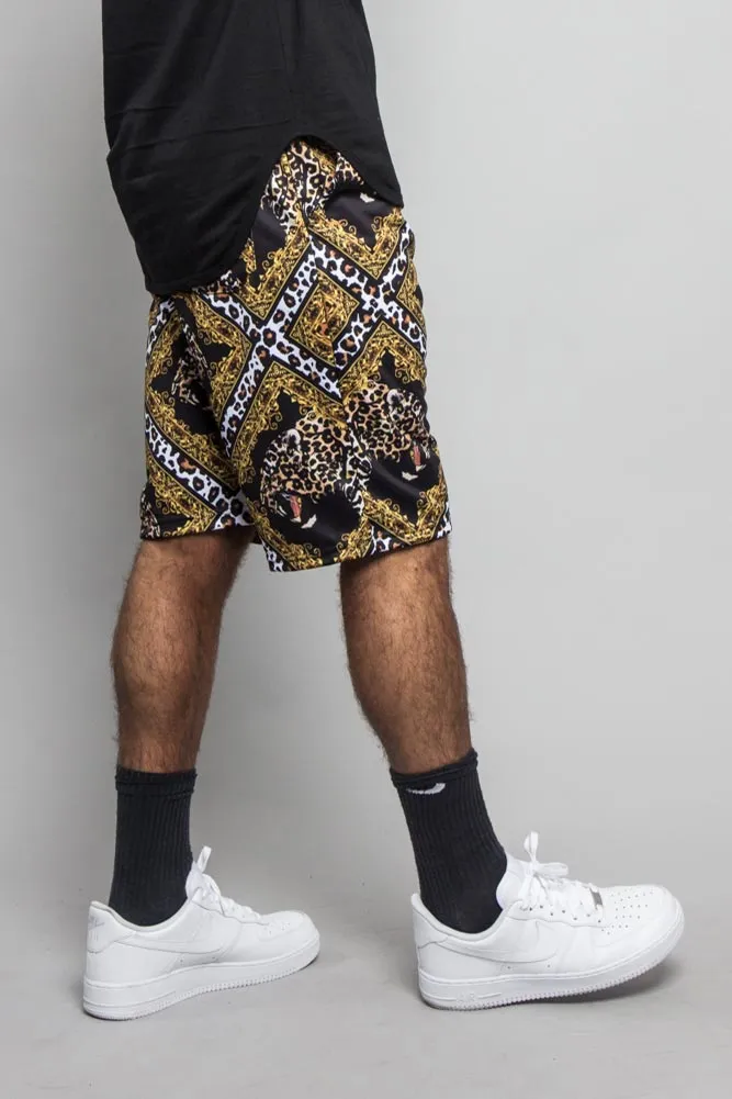 Lux Leopard Basketball Shorts sold by G-Style USA product image thumbnail 4