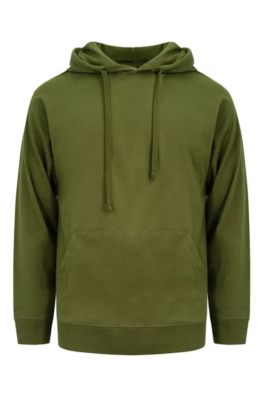 Men's Essential Cross-Dyed Heather Jersey Pullover Hoodie (New Colorways) sold by G-Style USA