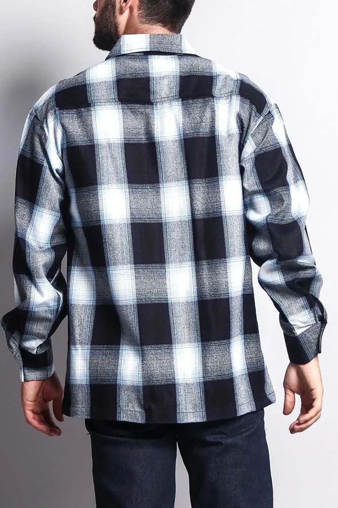 Western Casual Plaid Long Sleeve Button Up Shirt sold by G-Style USA product image thumbnail 4