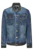 Two Tone Trucker Denim Jacket sold by G-Style USA