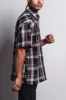 Western Casual Plaid Short Sleeve Button Up Shirt (Brown) sold by G-Style USA
