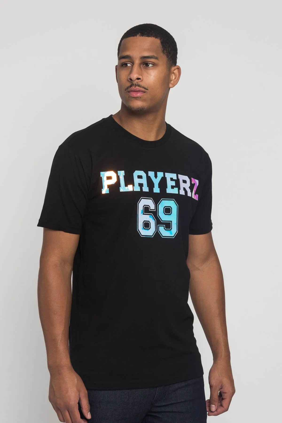 Iridescent Playerz T-Shirt sold by G-Style USA product image thumbnail 4