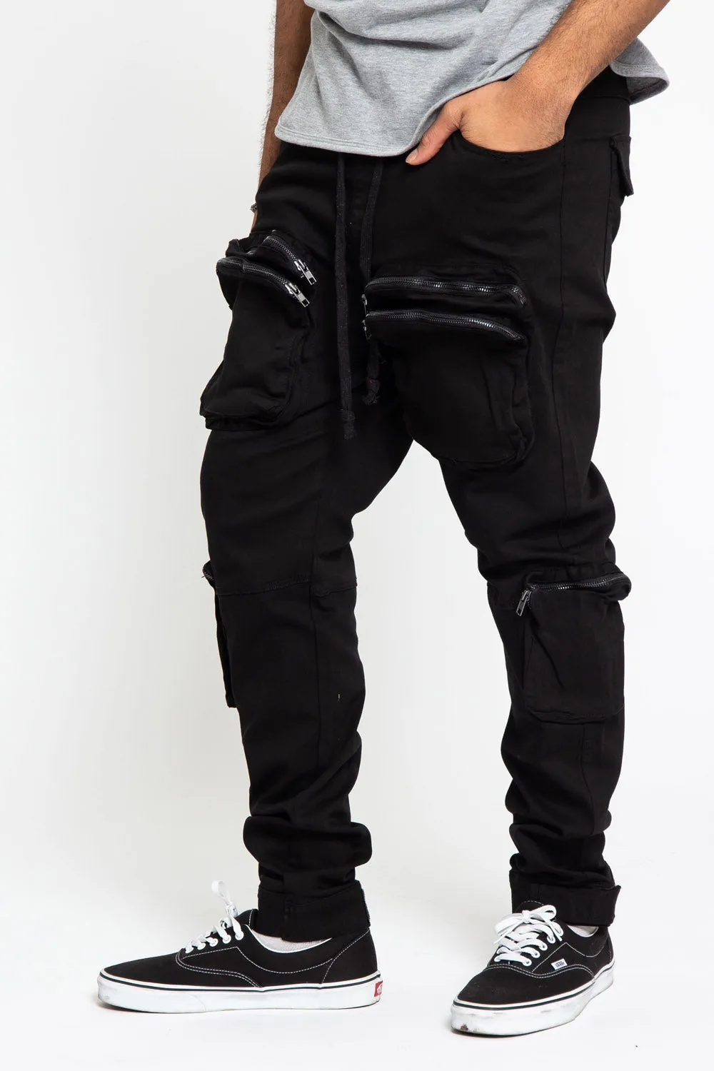 Big Pocket Cargo Jogger Pants sold by G-Style USA product image thumbnail 4