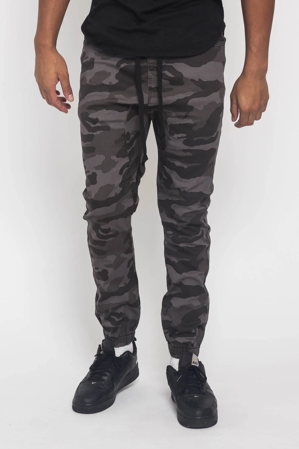 Men's Jogger Twill Pants (Black Camo) sold by G-Style USA