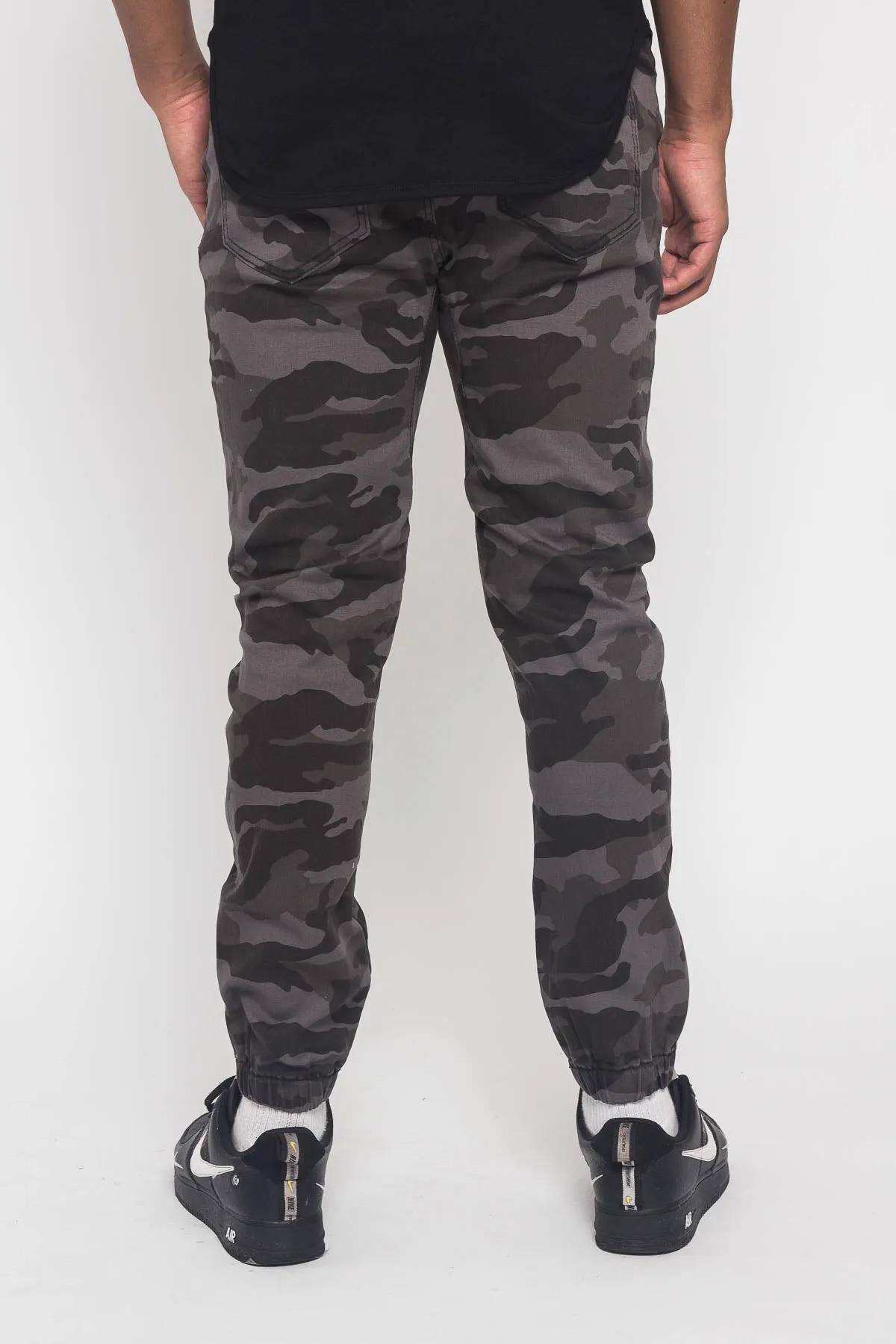 Men's Jogger Twill Pants (Black Camo) sold by G-Style USA product image thumbnail 3