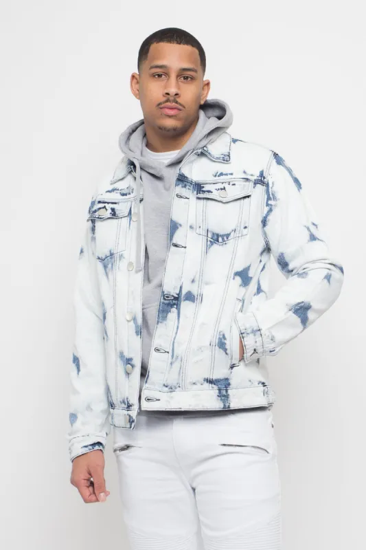 Bleached Denim Jacket sold by G-Style USA