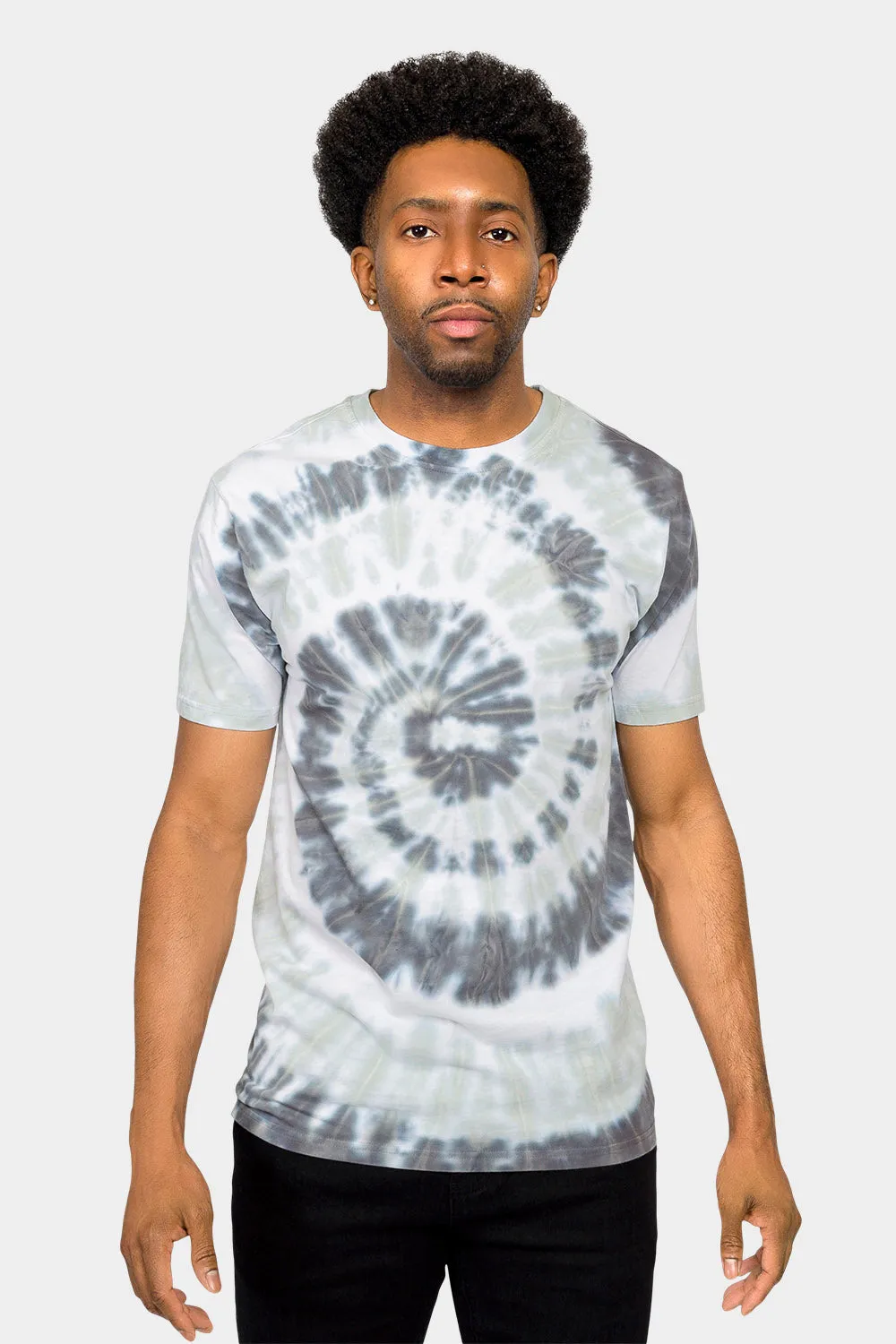 Pastel Spiral Tie Dye Cotton Shirt sold by G-Style USA