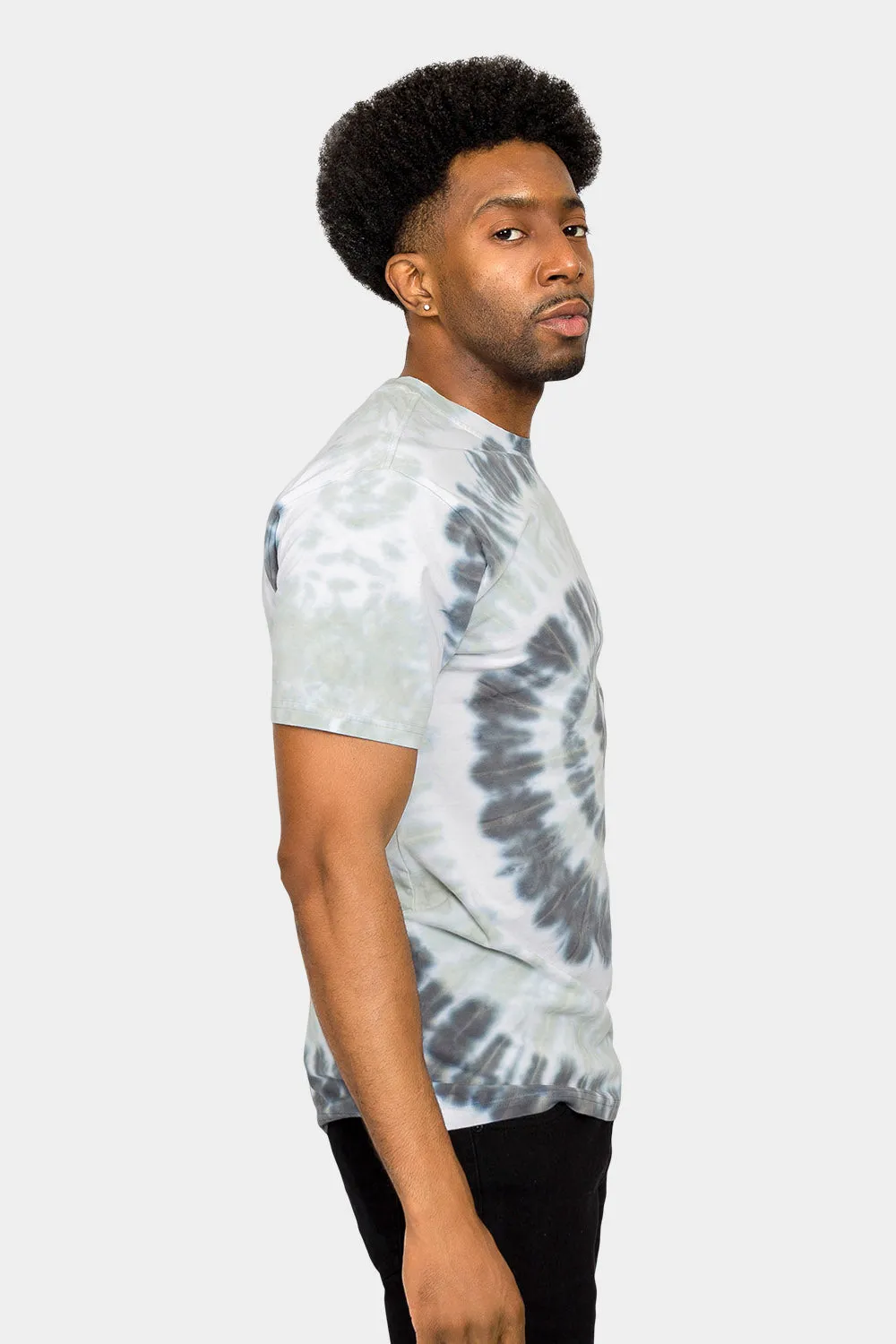 Pastel Spiral Tie Dye Cotton Shirt sold by G-Style USA product image thumbnail 4