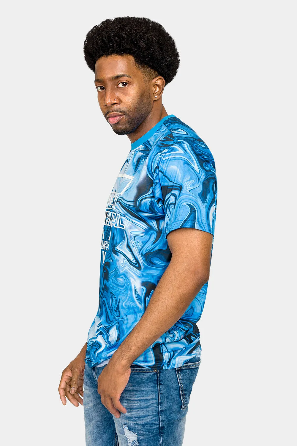 New Normal Marble T-Shirt sold by G-Style USA product image thumbnail 2