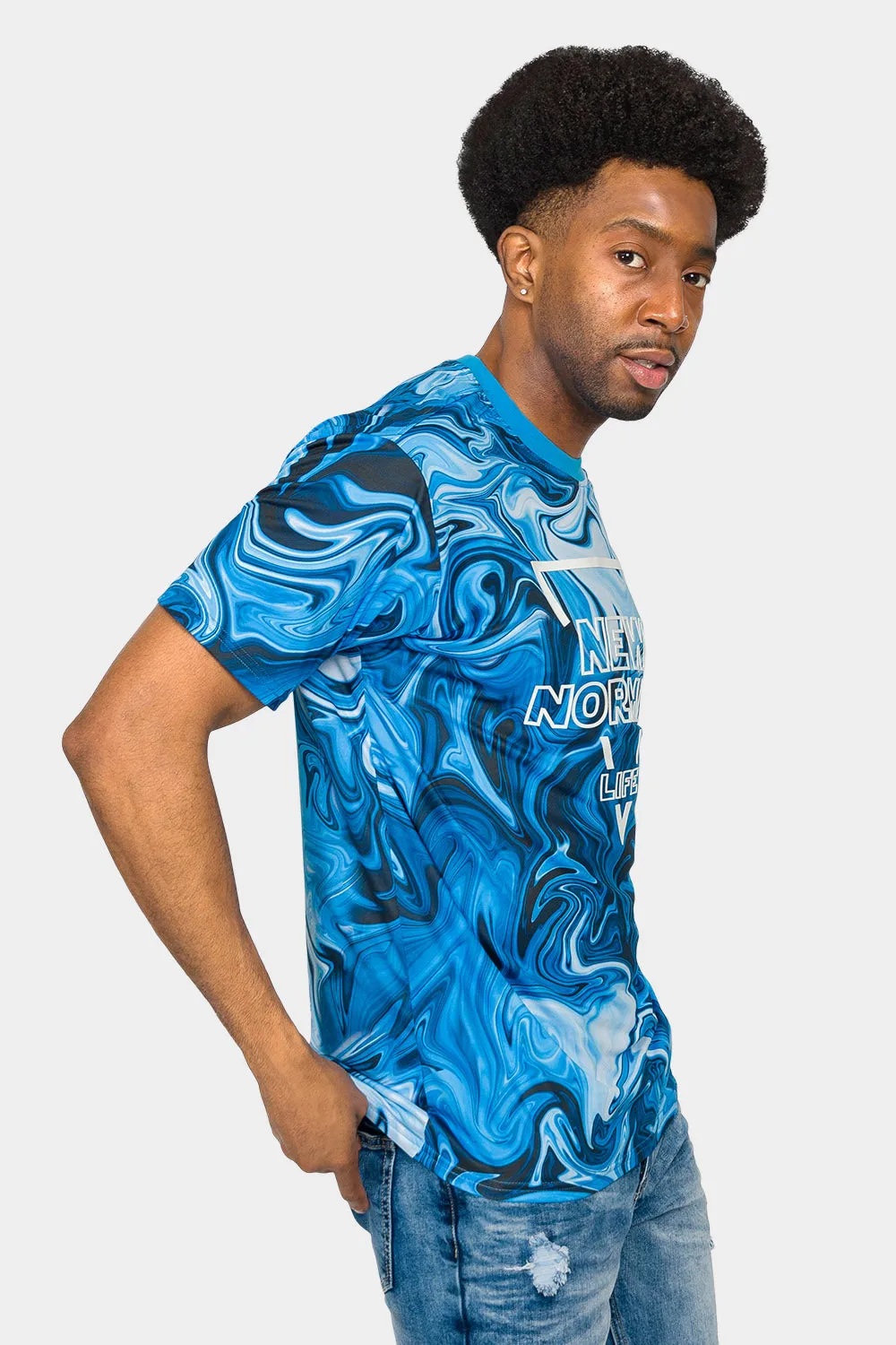New Normal Marble T-Shirt sold by G-Style USA product image thumbnail 4