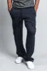 Men's Solid Fleece Heavyweight Cargo Sweat Pants sold by G-Style USA