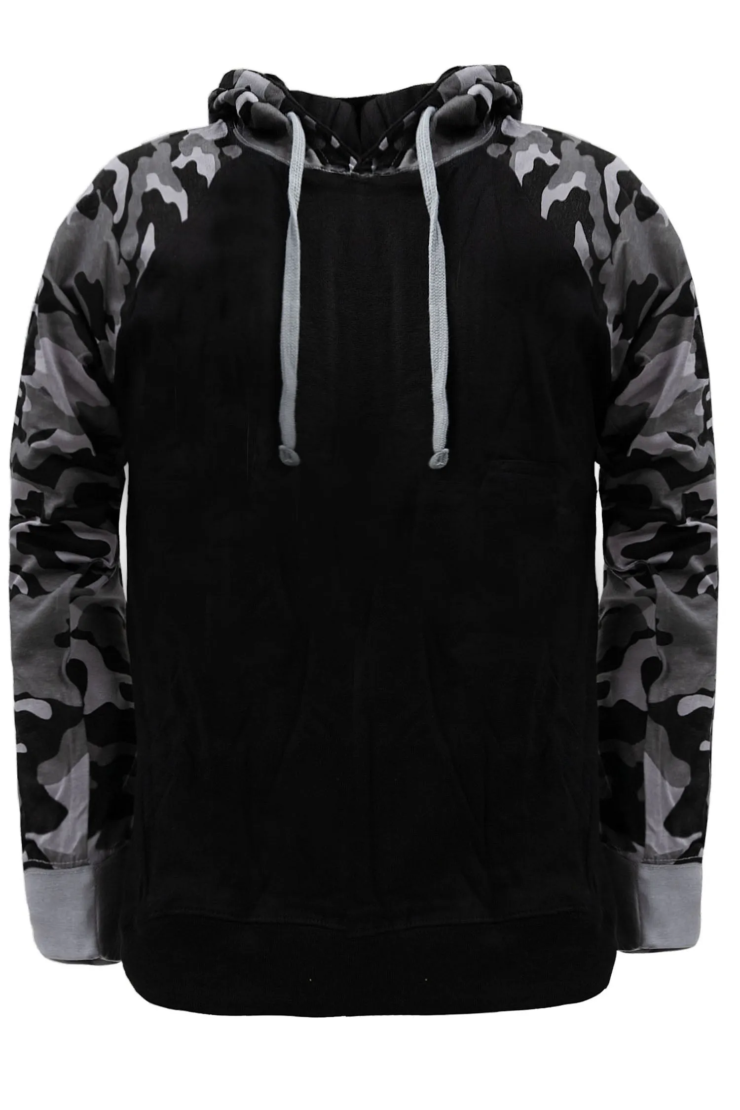 Lightweight Contrast Raglan Sleeve Pullover Hoodie (New Colorways) sold by G-Style USA product image thumbnail 4