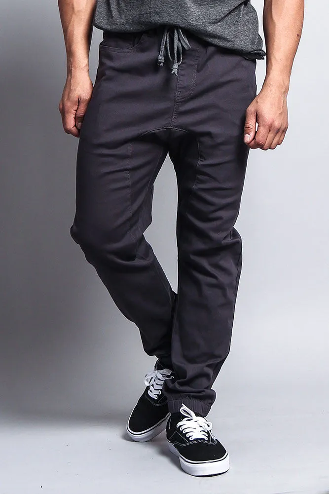 Men's Jogger Twill Pants (Charcoal) sold by G-Style USA product image thumbnail 5