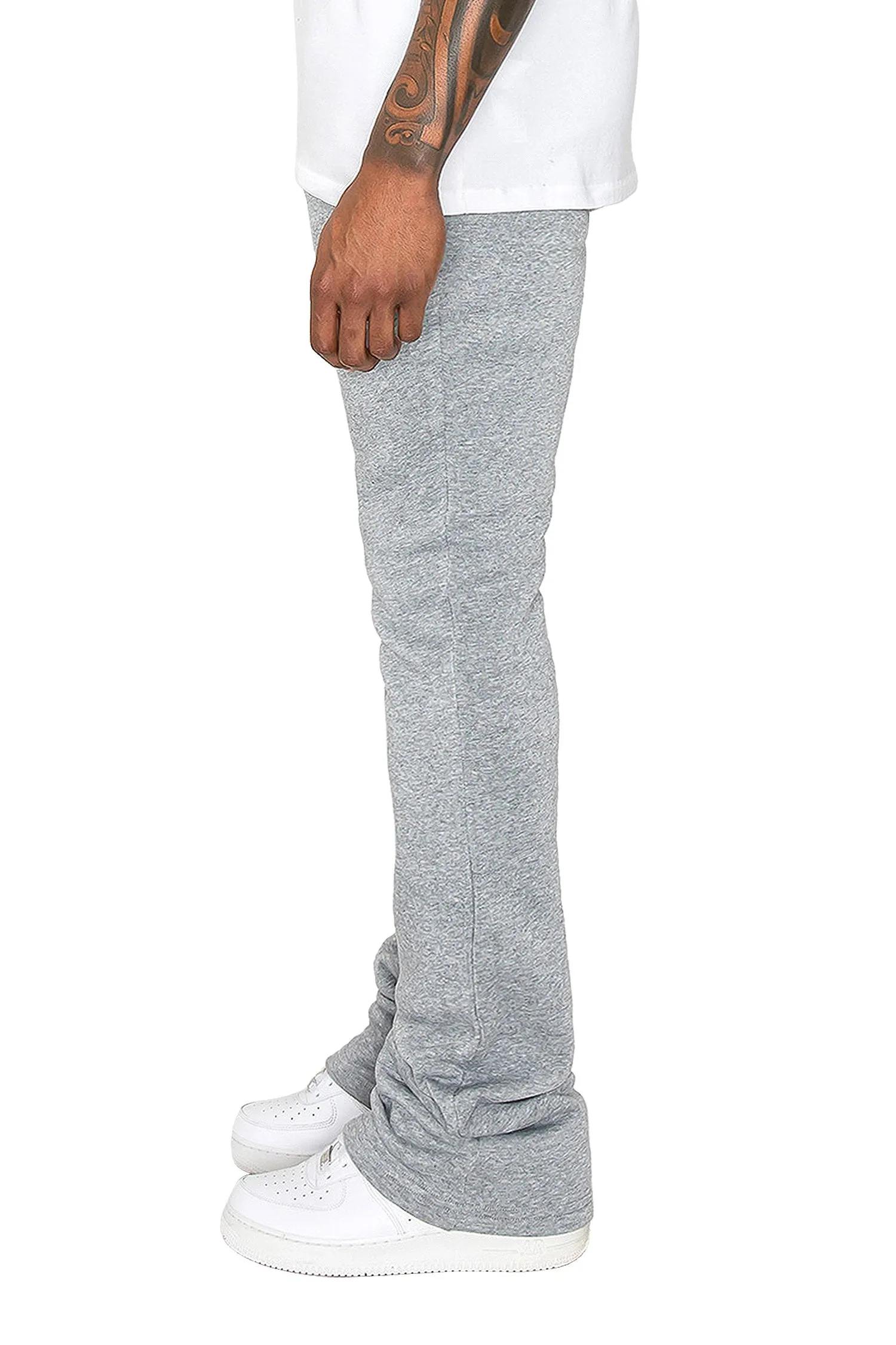 Men's Essential Flared Stacked Fleece Sweat Pants sold by G-Style USA product image thumbnail 5