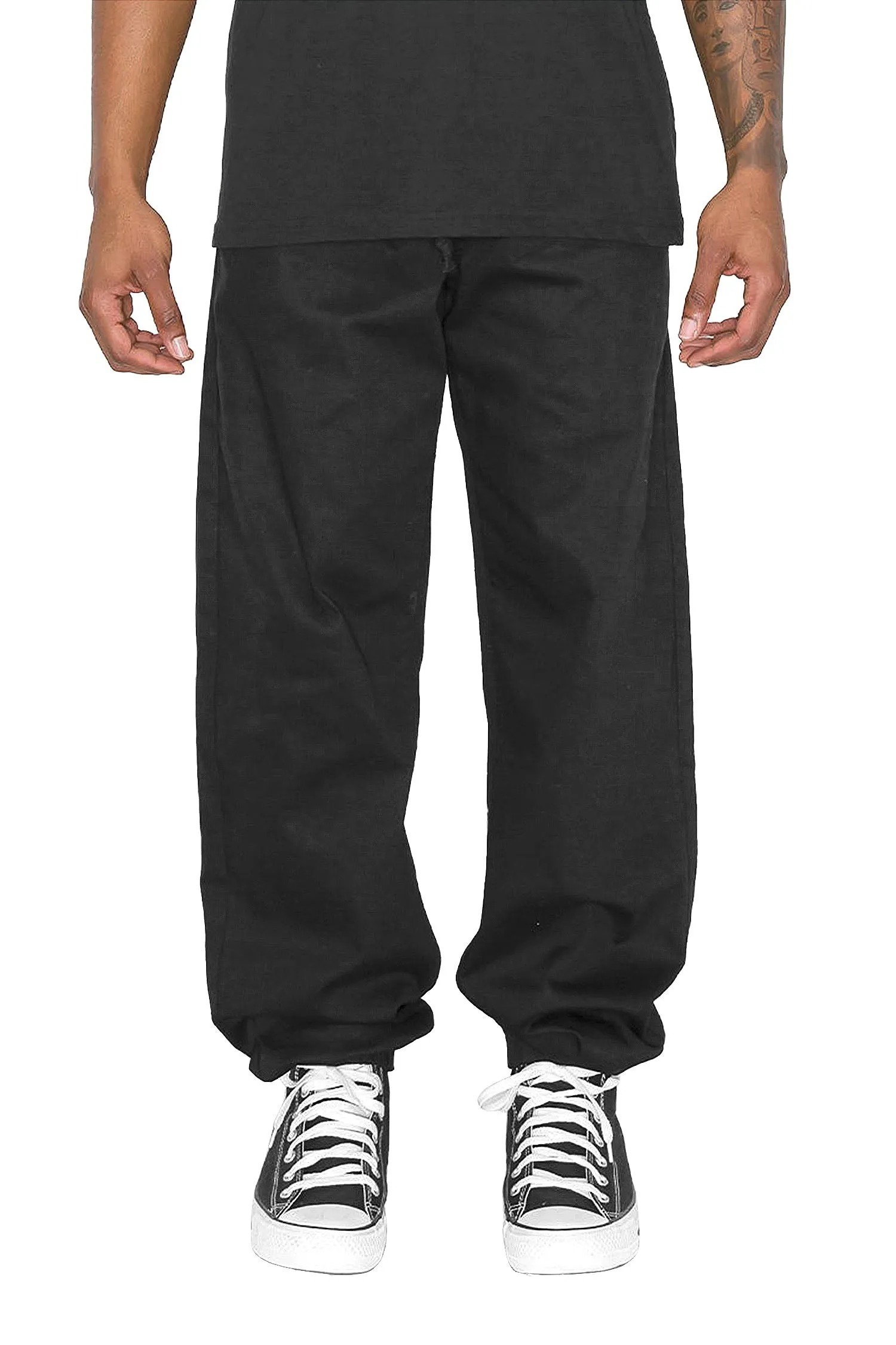 Men's Essential Baggy Fit Solid Jogger Pants sold by G-Style USA product image thumbnail 4