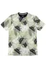 Men's Allover Hawaiian Leaf Print Graphic T-Shirt sold by G-Style USA