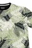 Men's Allover Hawaiian Leaf Print Graphic T-Shirt sold by G-Style USA