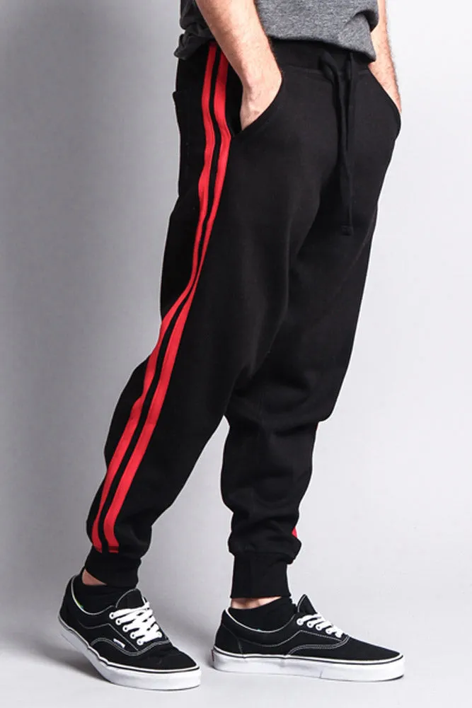 Men's Two Striped Sweatpants sold by G-Style USA product image thumbnail 4