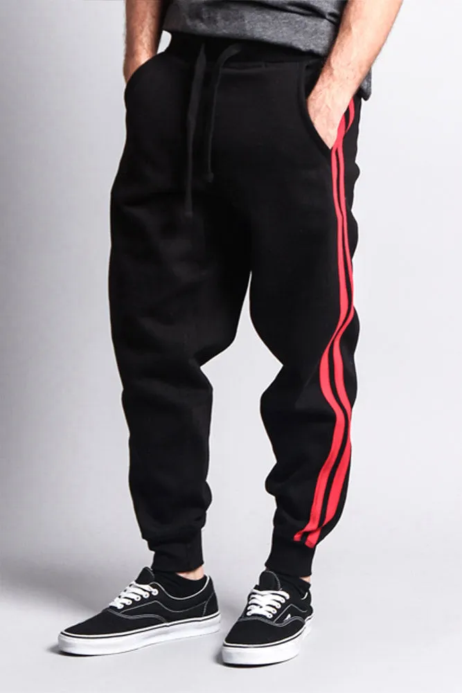 Men's Two Striped Sweatpants sold by G-Style USA product image thumbnail 2
