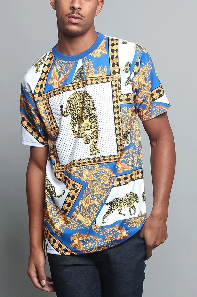 Royal Leopard T-Shirt sold by G-Style USA product image thumbnail 5