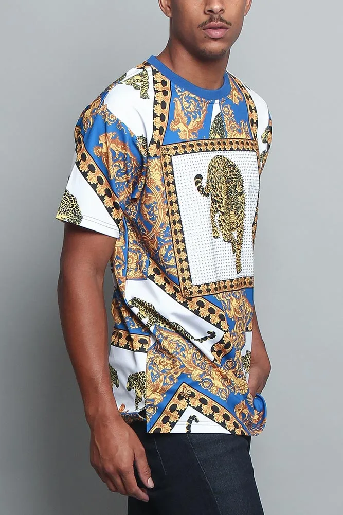 Royal Leopard T-Shirt sold by G-Style USA product image thumbnail 4