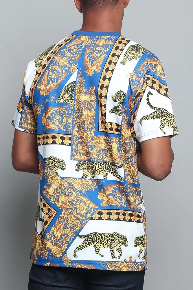 Royal Leopard T-Shirt sold by G-Style USA product image thumbnail 3