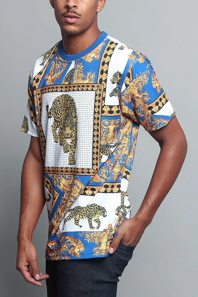 Royal Leopard T-Shirt sold by G-Style USA product image thumbnail 2