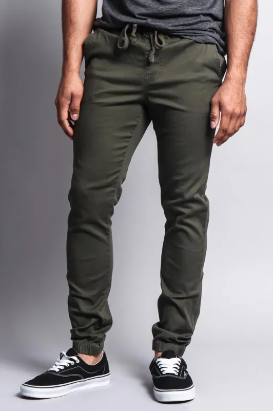 Men's Slant-Pocket Skinny Joggers sold by G-Style USA