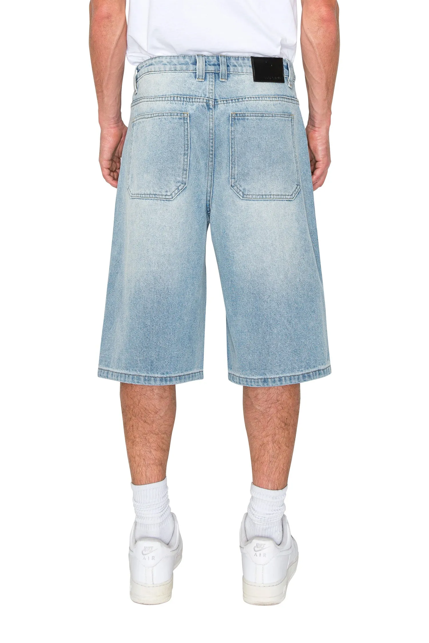 Men's Essential Baggy Fit Denim Shorts sold by G-Style USA product image thumbnail 5