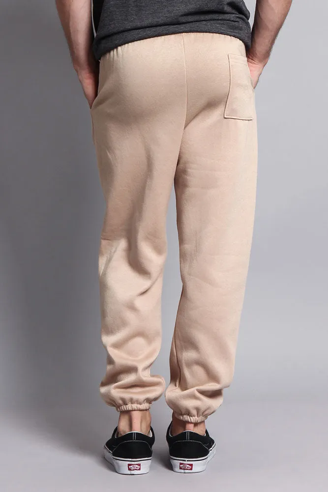 Basic Solid Color Fleece Sweatpants sold by G-Style USA product image thumbnail 5