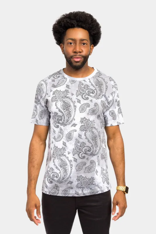 Bandana Paisley Tie Dye Shirt sold by G-Style USA