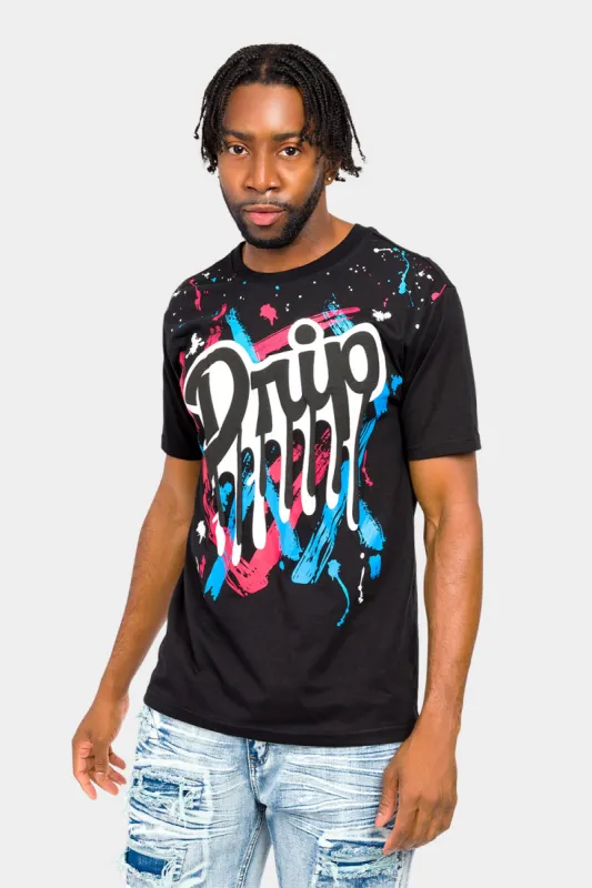 Splatter Drip T-Shirt sold by G-Style USA