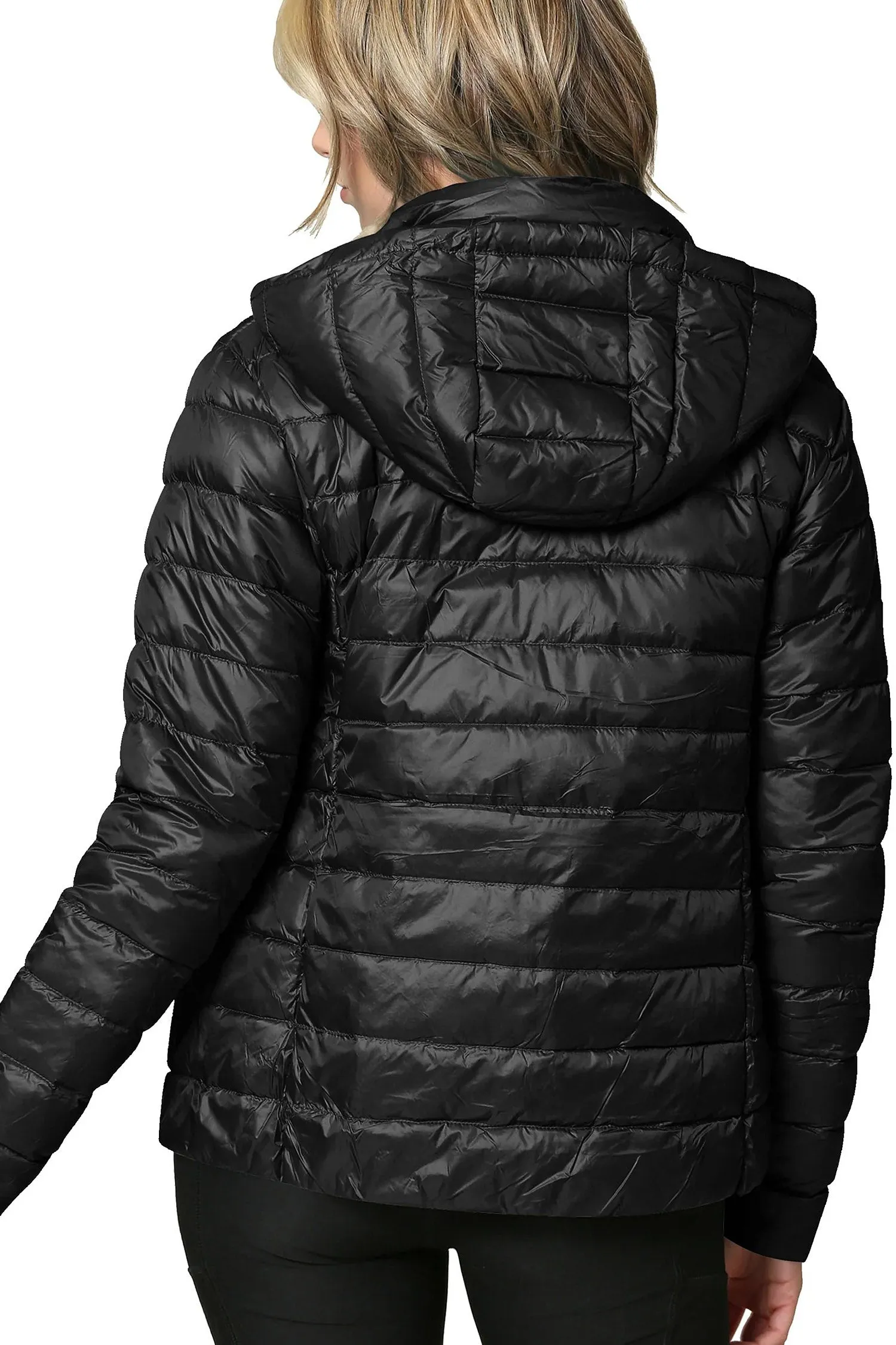 Women's Essential Ultra Light Weight Packable Down Jacket sold by G-Style USA product image thumbnail 4