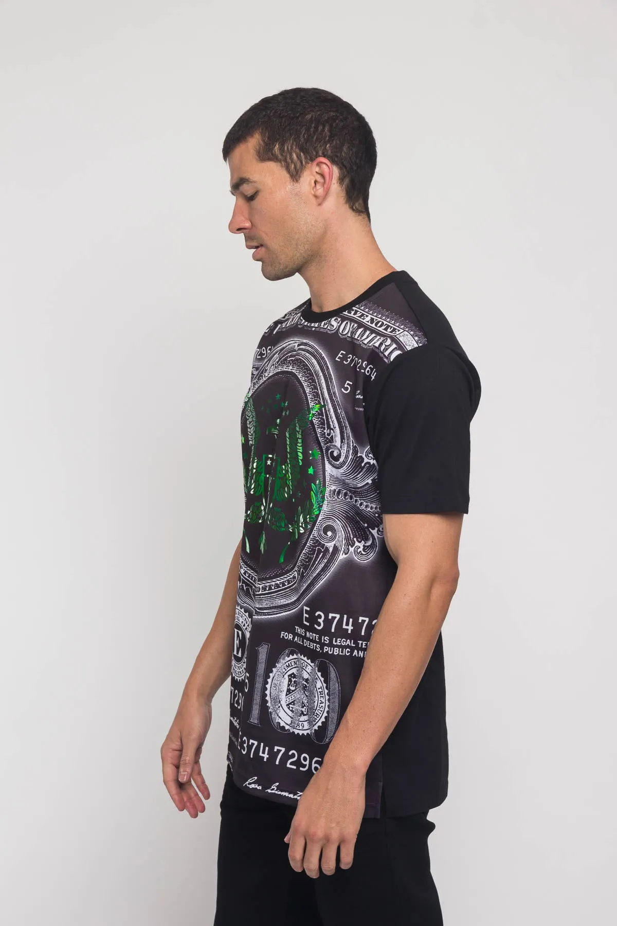 Iridescent Money T-Shirt sold by G-Style USA product image thumbnail 2