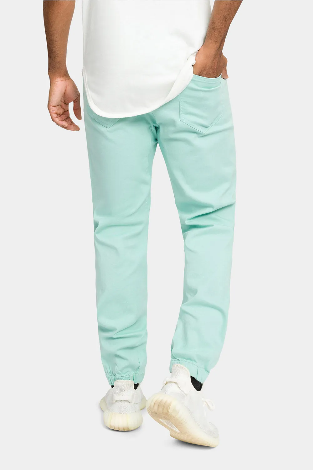 Men's Jogger Twill Pants (Mint) sold by G-Style USA product image thumbnail 3