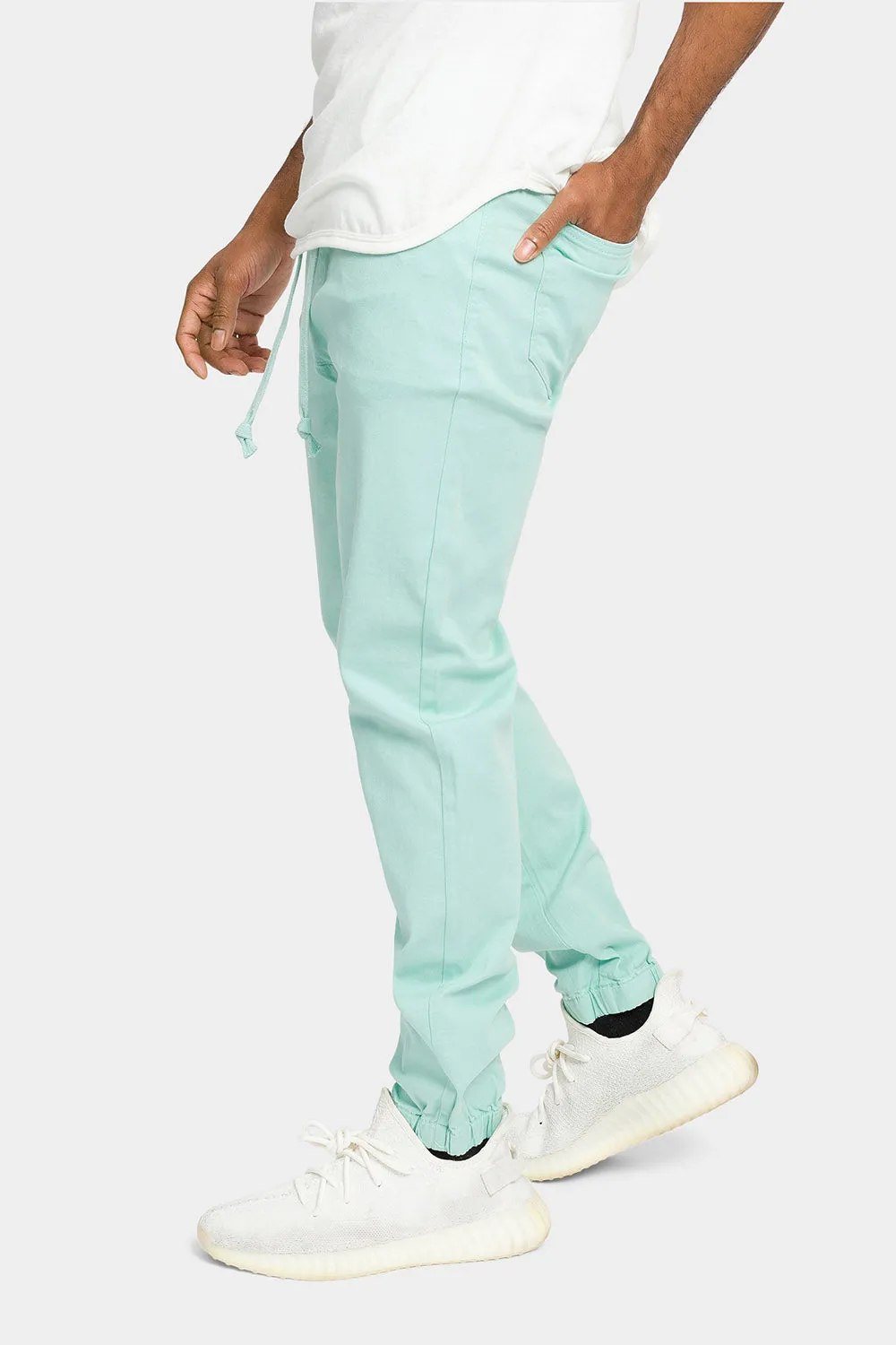 Men's Jogger Twill Pants (Mint) sold by G-Style USA product image thumbnail 2