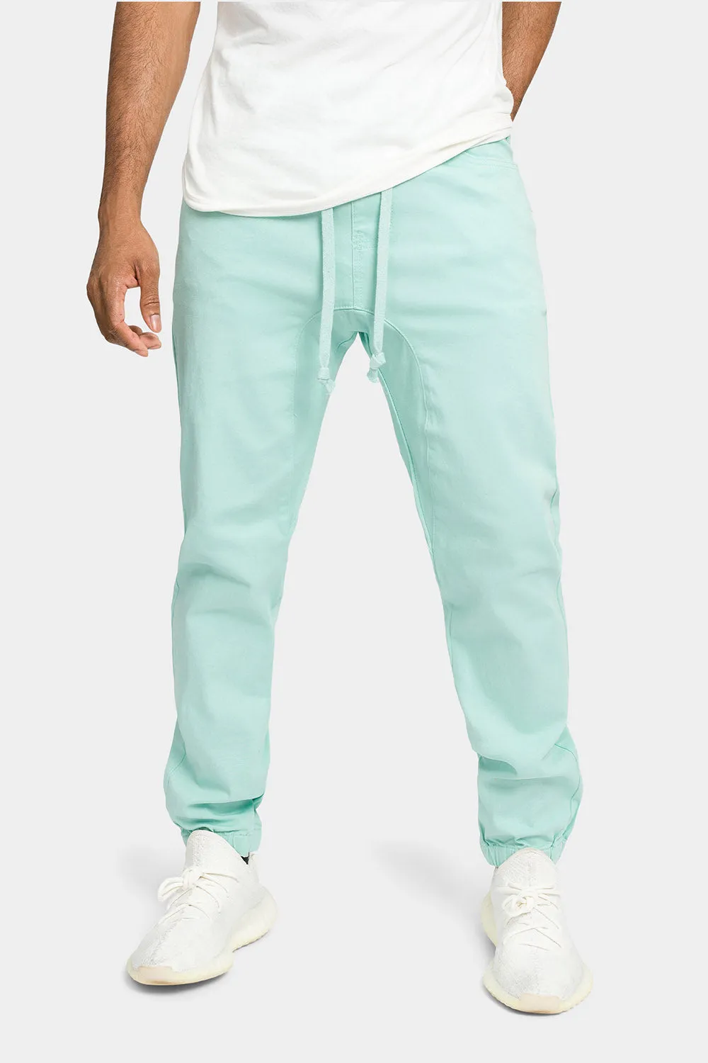 Men's Jogger Twill Pants (Mint) sold by G-Style USA