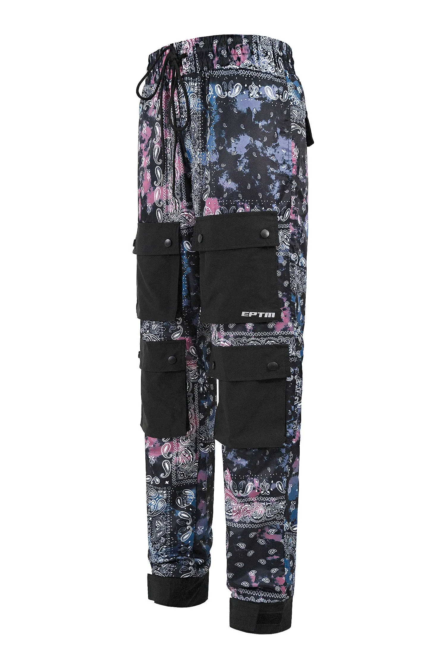 Men's Bandana Print Hyper Cargo Jogger Pants sold by G-Style USA product image thumbnail 2