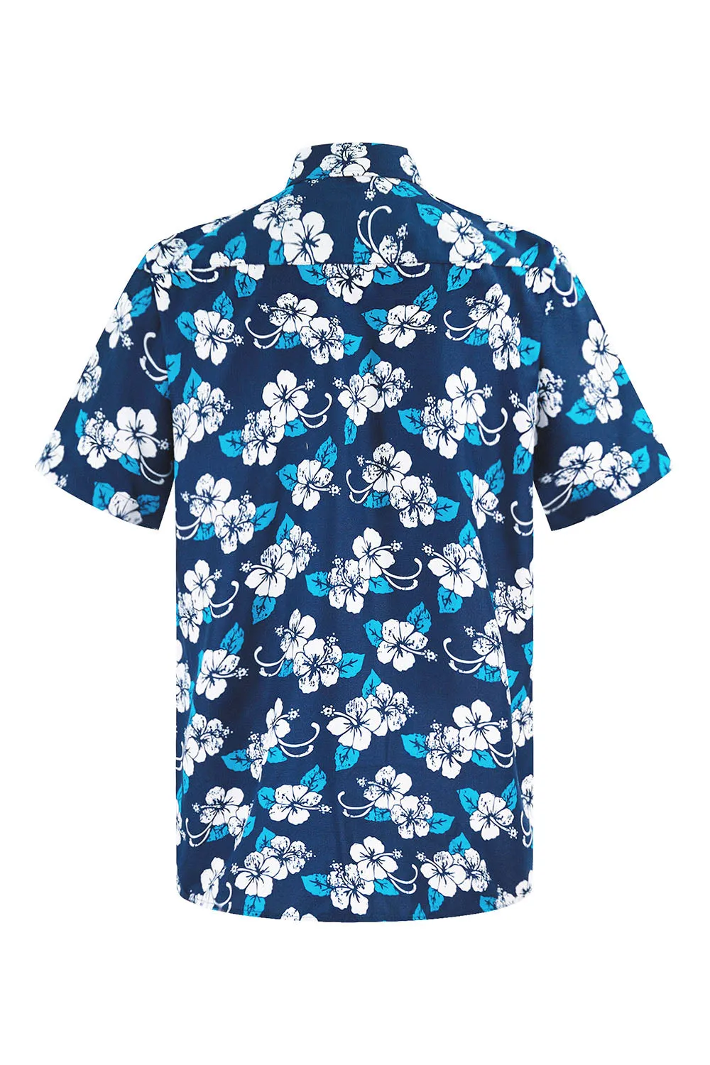 Men's Floral Print Button Down Short Sleeve Shirts sold by G-Style USA product image thumbnail 3