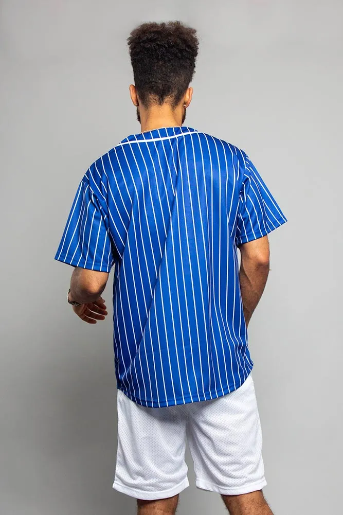 Pin Striped Baseball Jersey sold by G-Style USA product image thumbnail 3
