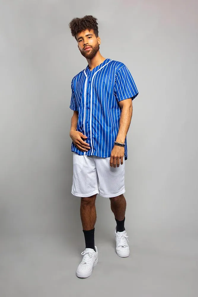 Pin Striped Baseball Jersey sold by G-Style USA product image thumbnail 5