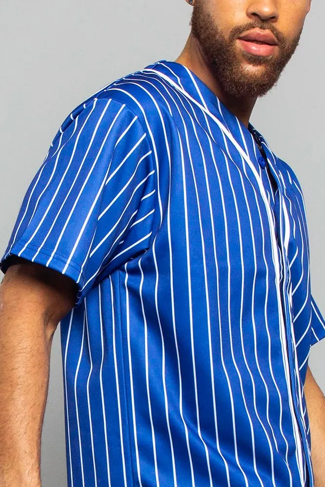 Pin Striped Baseball Jersey sold by G-Style USA product image thumbnail 4