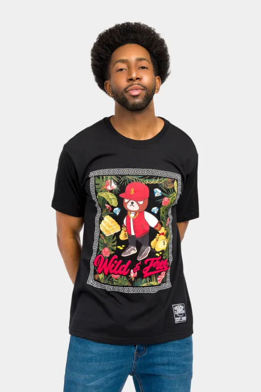 Wild and Free Bear T-Shirt sold by G-Style USA