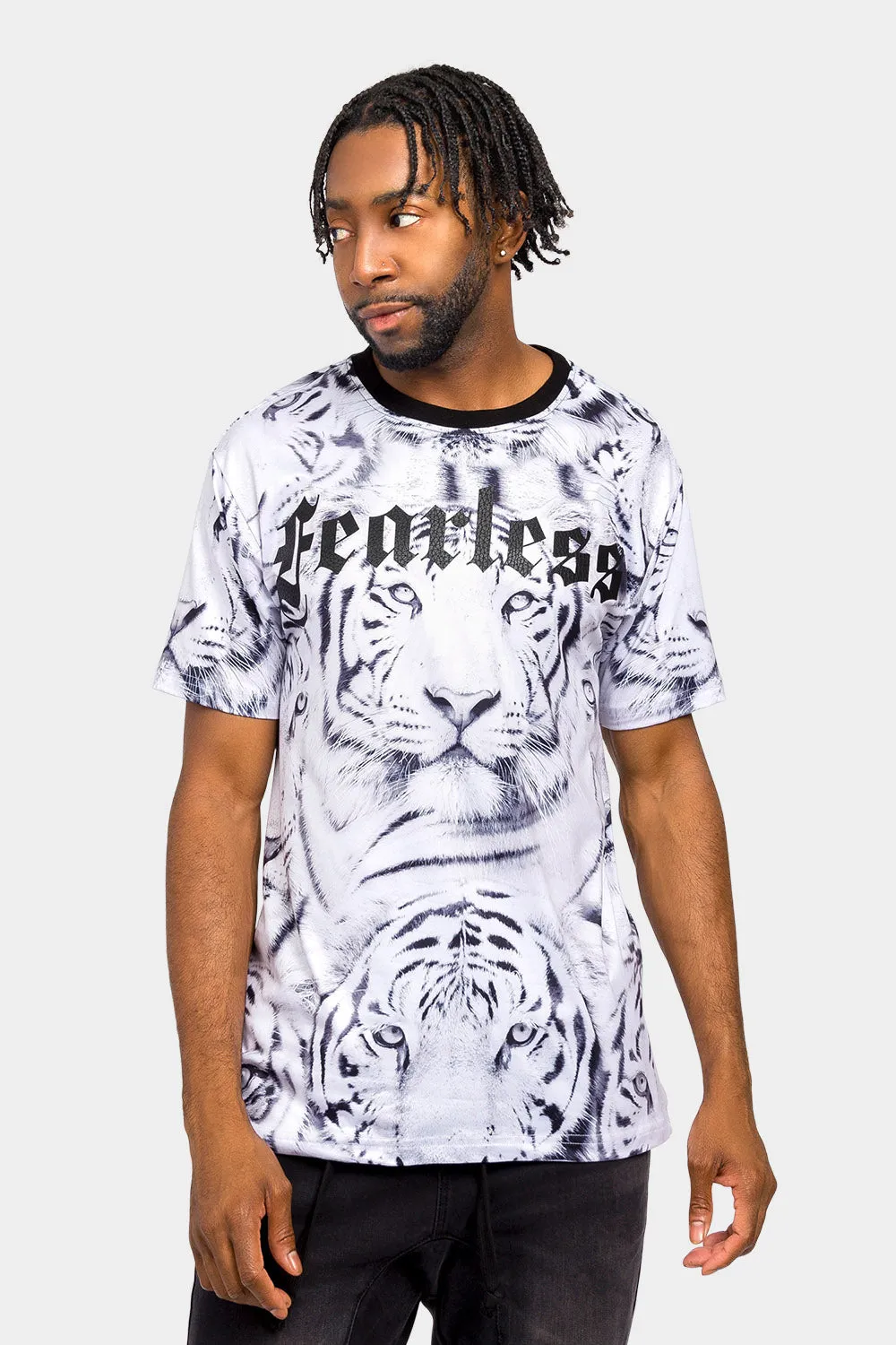 Fearless White Tiger T-Shirt sold by G-Style USA