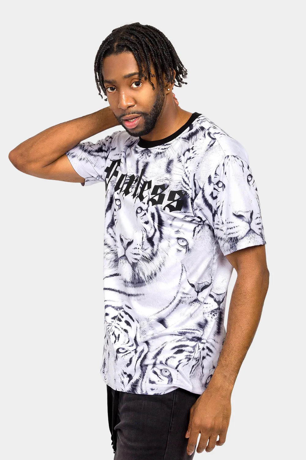 Fearless White Tiger T-Shirt sold by G-Style USA product image thumbnail 2