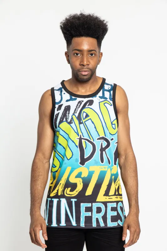 Big Graffiti Tank Top sold by G-Style USA