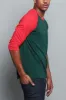 Men's Baseball T-Shirt (Green/Red) sold by G-Style USA