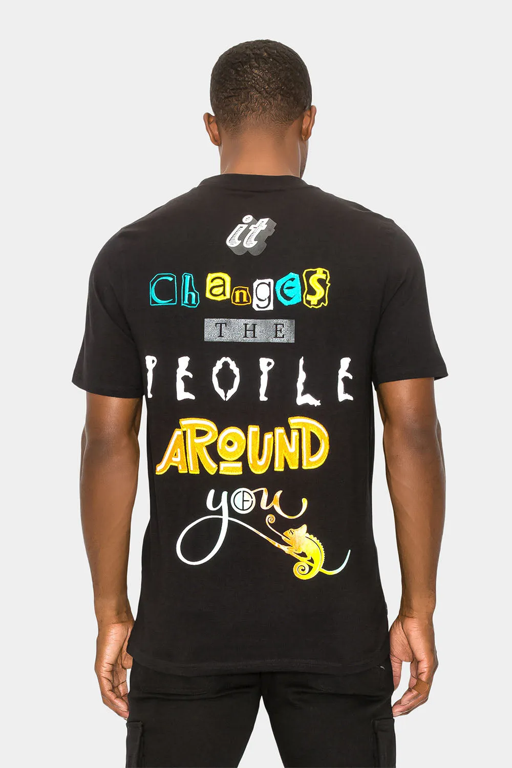 Money Doesn't Change You Graphic T-Shirt sold by G-Style USA product image thumbnail 5