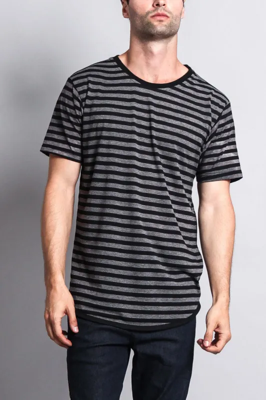 Mineral Wash Stripe T-Shirt sold by G-Style USA